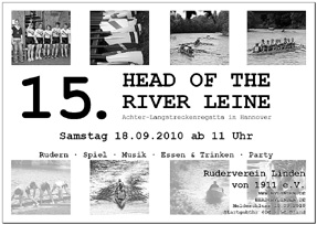 Head Of The River Leine 2010